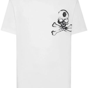 Philipp Plein  Gothic skull-print cotton T-shirt