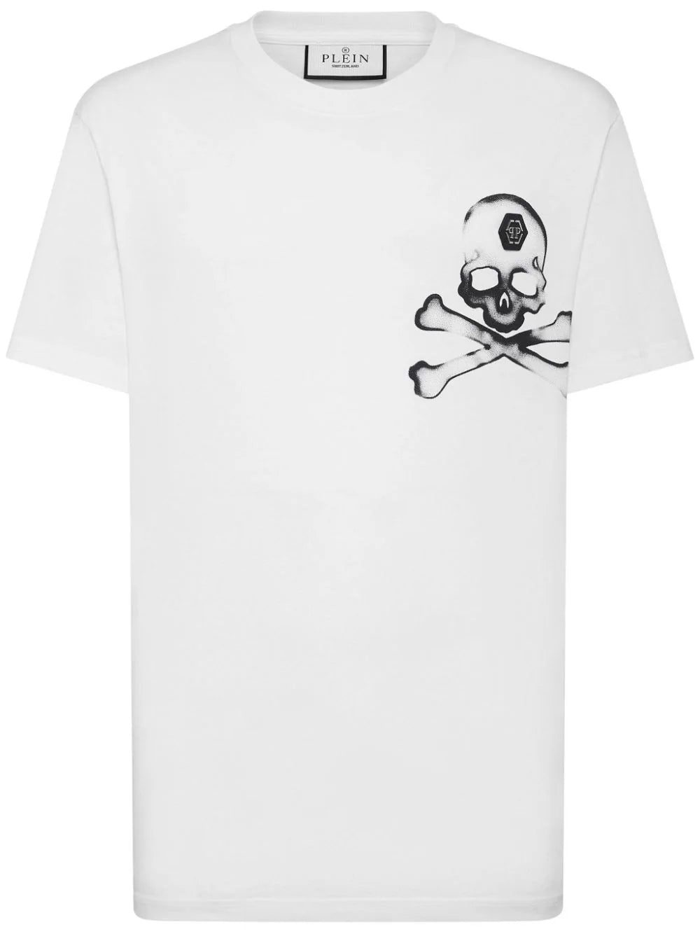 Philipp Plein Gothic skull-print cotton T-shirt