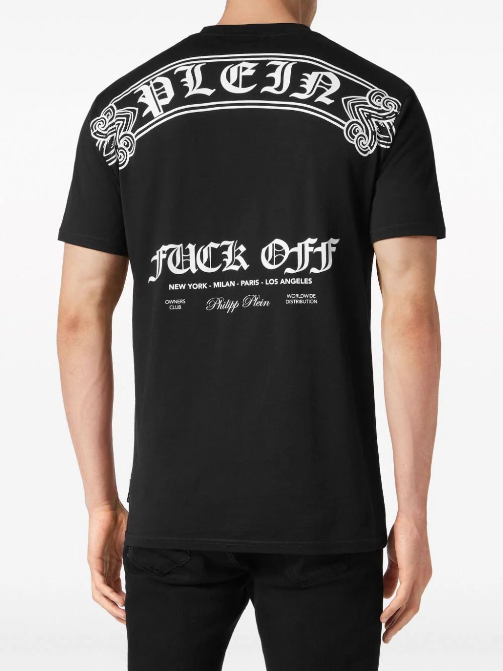 Philipp Plein logo-print cotton T-shirt - Image 4