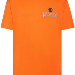 Philipp Plein  crystal-embellished skull-print cotton T-shirt