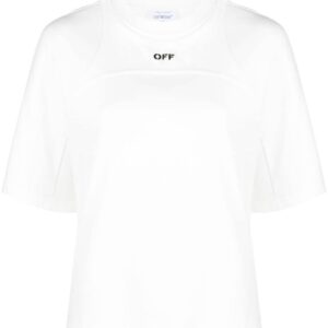 Off-White logo-print cotton T-shirt