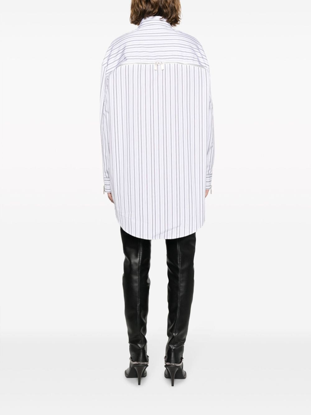 Off-White striped cotton shirt - Image 4