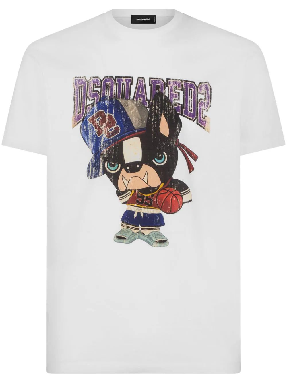 DSQUARED2 graphic-print cotton T-shirt