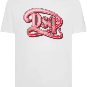 DSQUARED2  logo-print cotton T-shirt