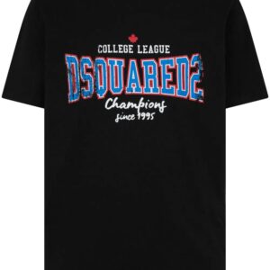 DSQUARED2  logo-print cotton T-shirt