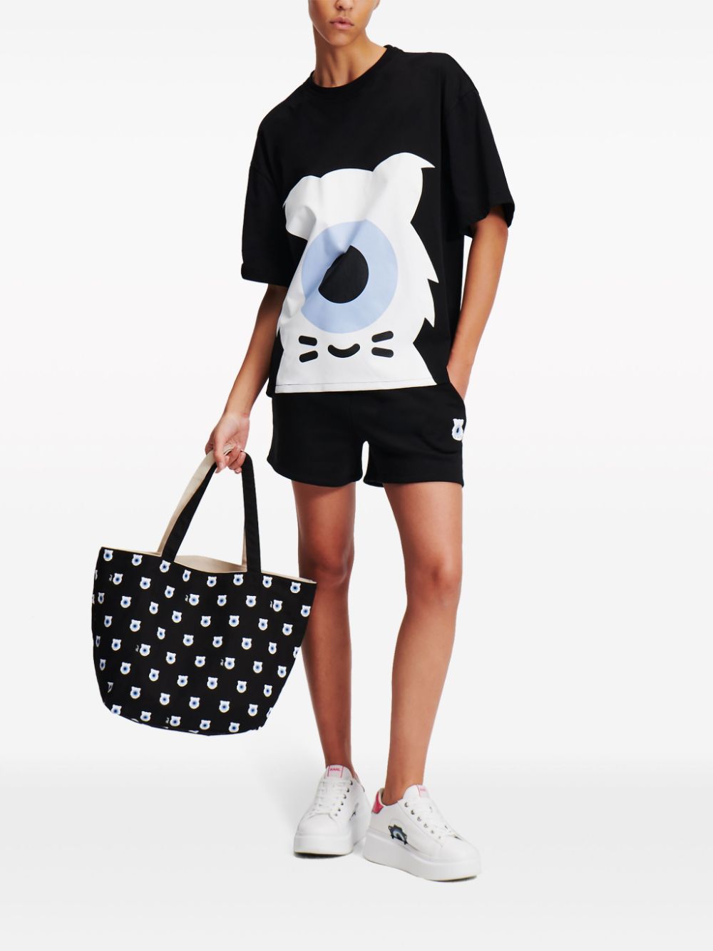 Karl Lagerfeld x Darcel Disappoints organic-cotton T-shirt - Image 2