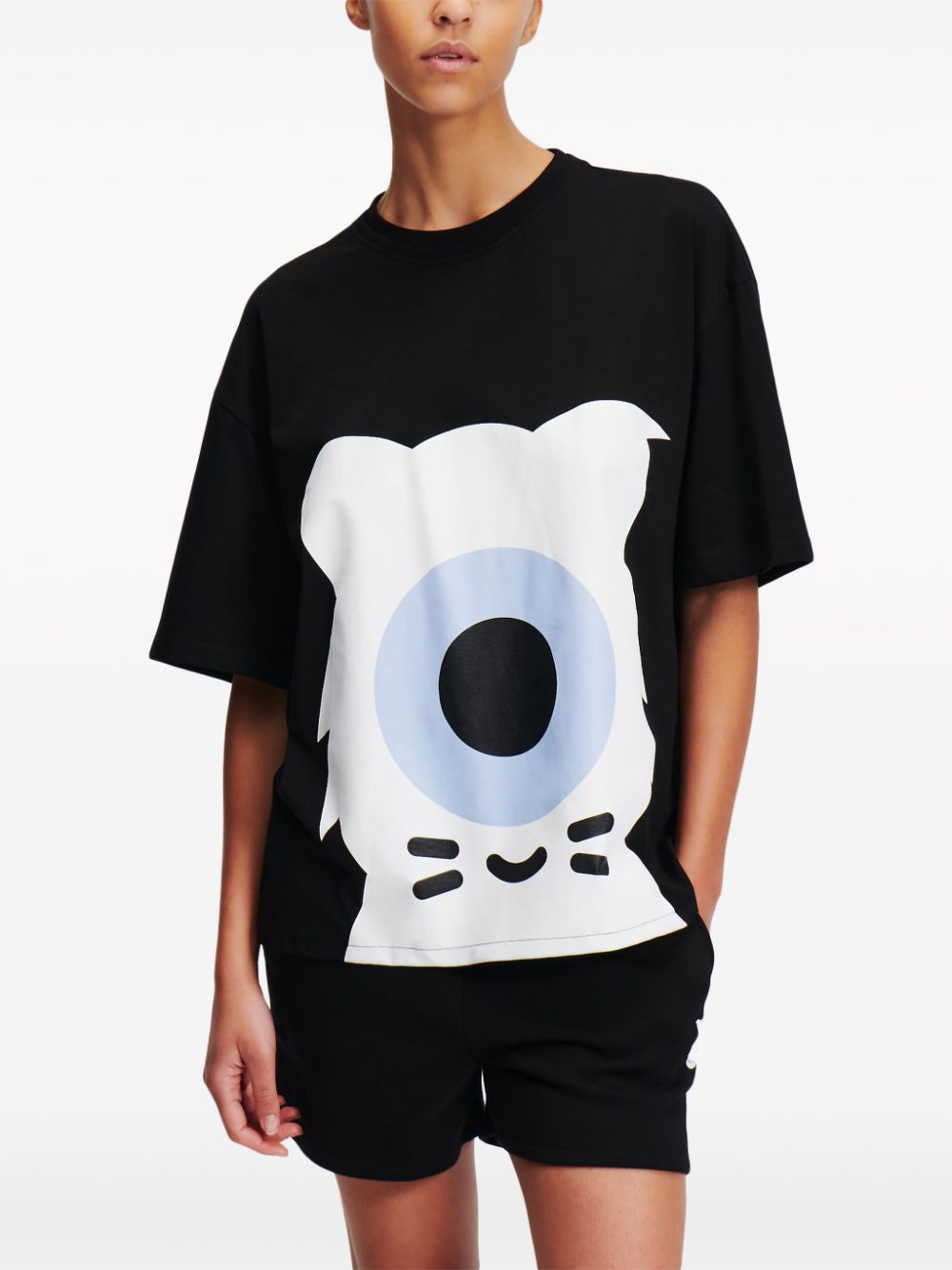 Karl Lagerfeld x Darcel Disappoints organic-cotton T-shirt - Image 3