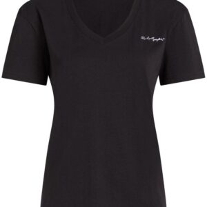 Karl Lagerfeld Signature V-neck T-shirt