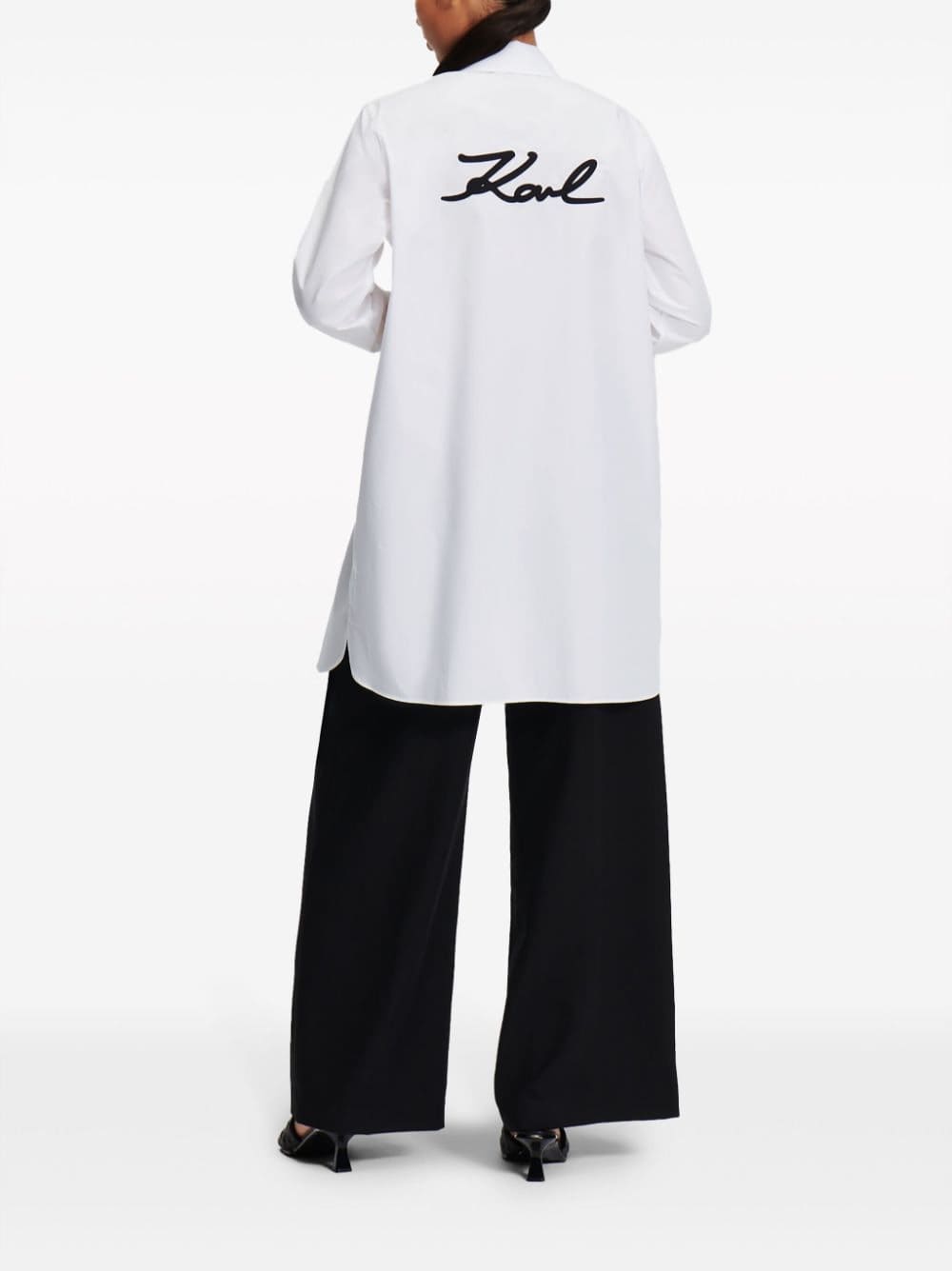 Karl Lagerfeld Signature organic-cotton shirt - Image 4