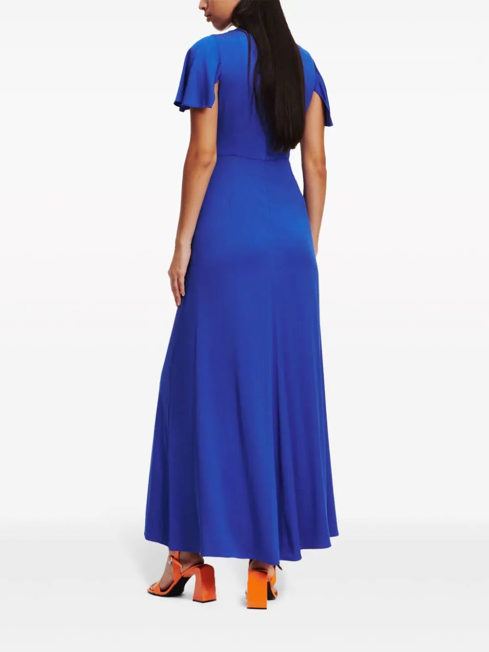 Karl Lagerfeld ruched maxi dress - Image 4