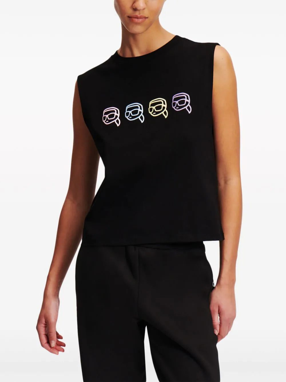 Karl Lagerfeld Ikonik Outline tank top - Image 2