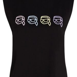 Karl Lagerfeld  Ikonik Outline tank top