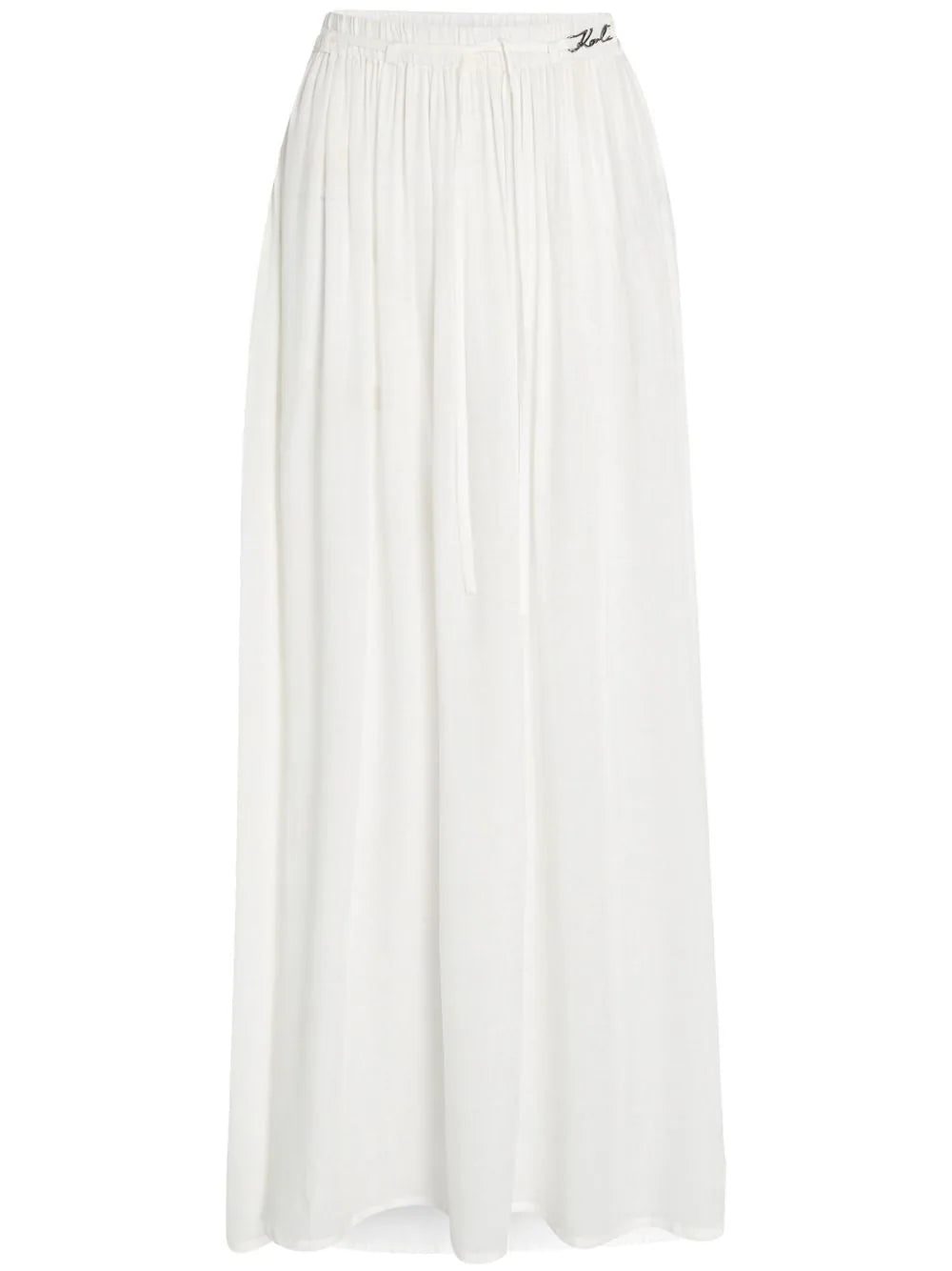 Karl Lagerfeld Signature maxi beach skirt