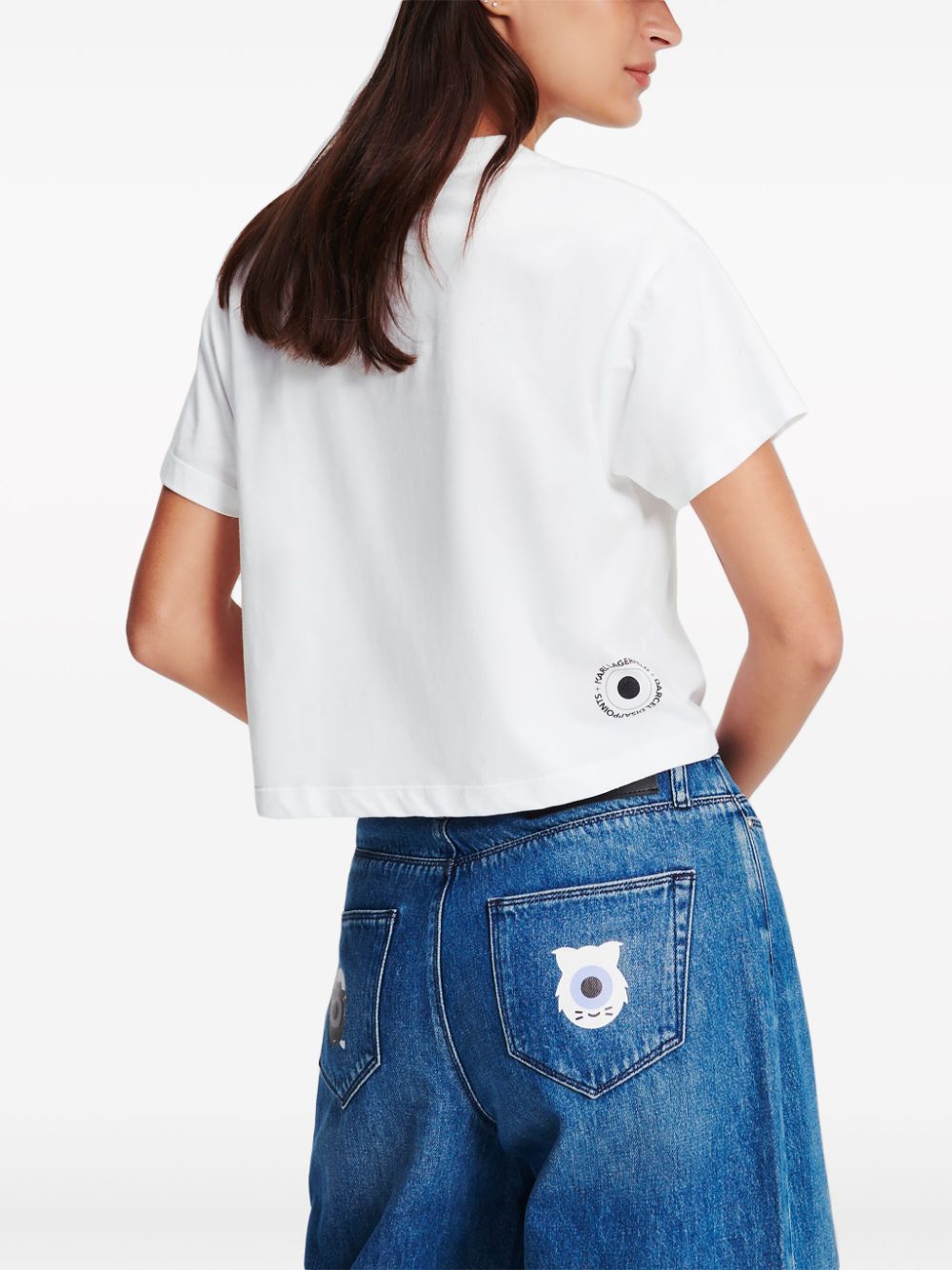 Karl Lagerfeld x Darcel Disappoints cropped T-shirt - Image 4