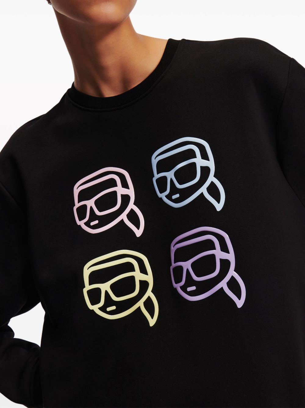 Karl Lagerfeld Ikonik Outline organic-cotton sweatshirt - Image 5