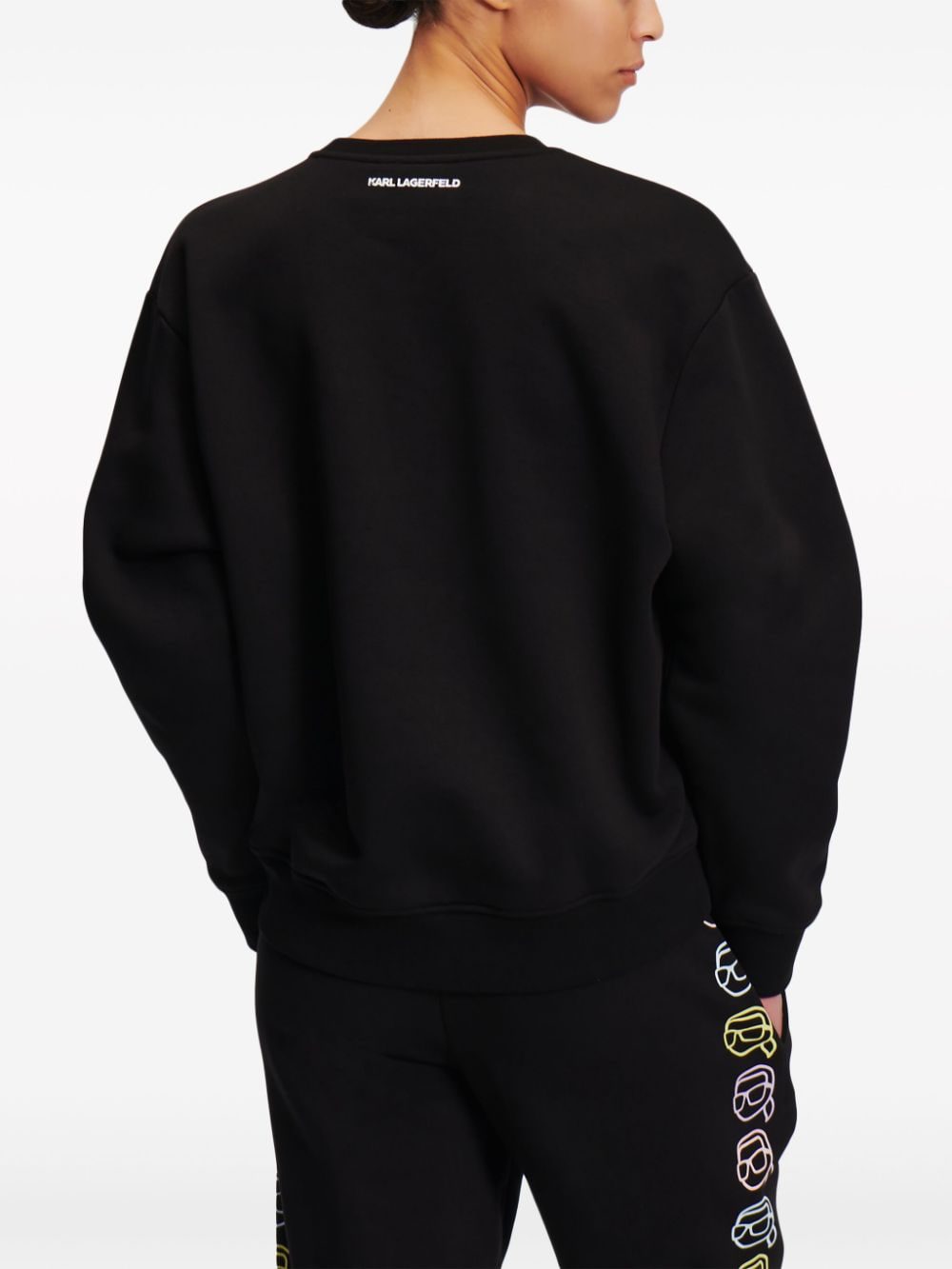 Karl Lagerfeld Ikonik Outline organic-cotton sweatshirt - Image 4