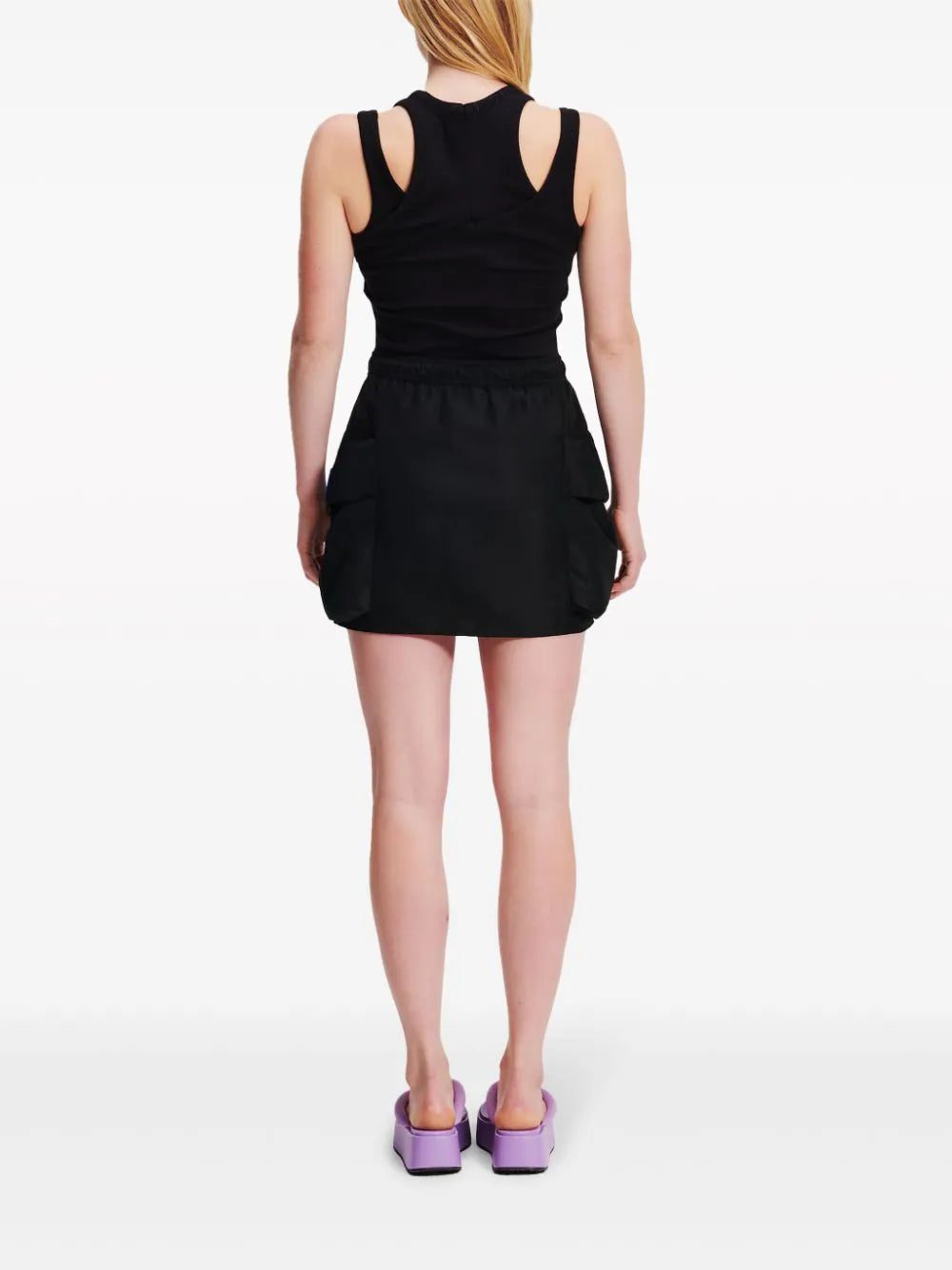 Karl Lagerfeld Jeans drawstring cargo miniskirt - Image 4