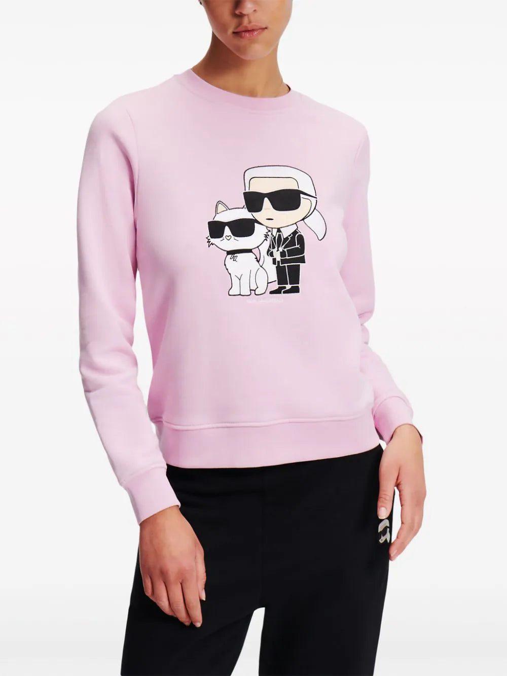 Karl Lagerfeld Ikonik Karl & Choupette sweatshirt - Image 2