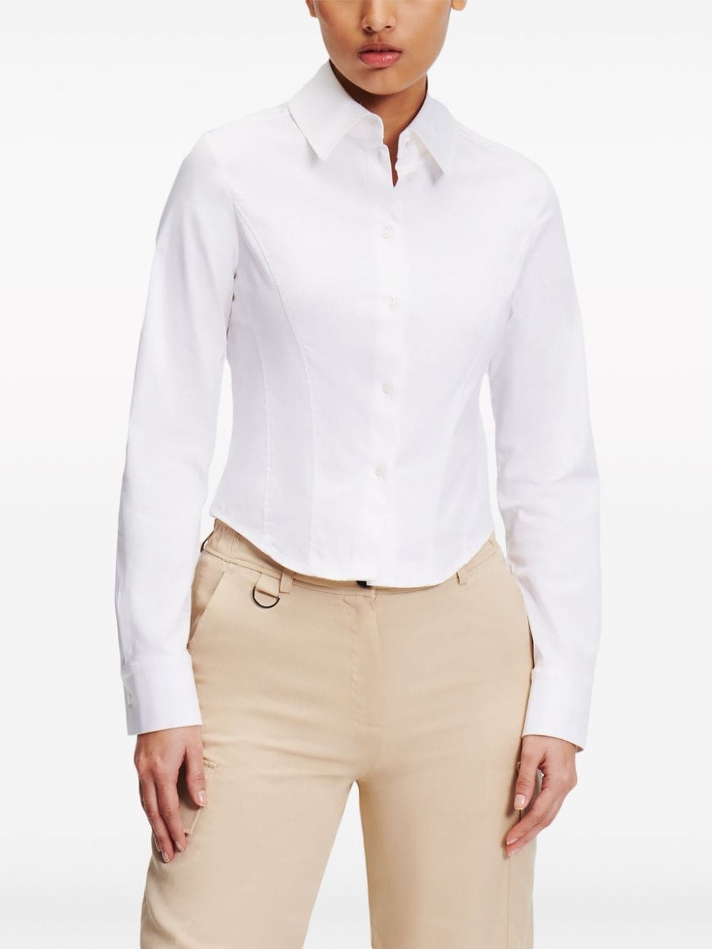 Karl Lagerfeld slim-fit poplin shirt - Image 3