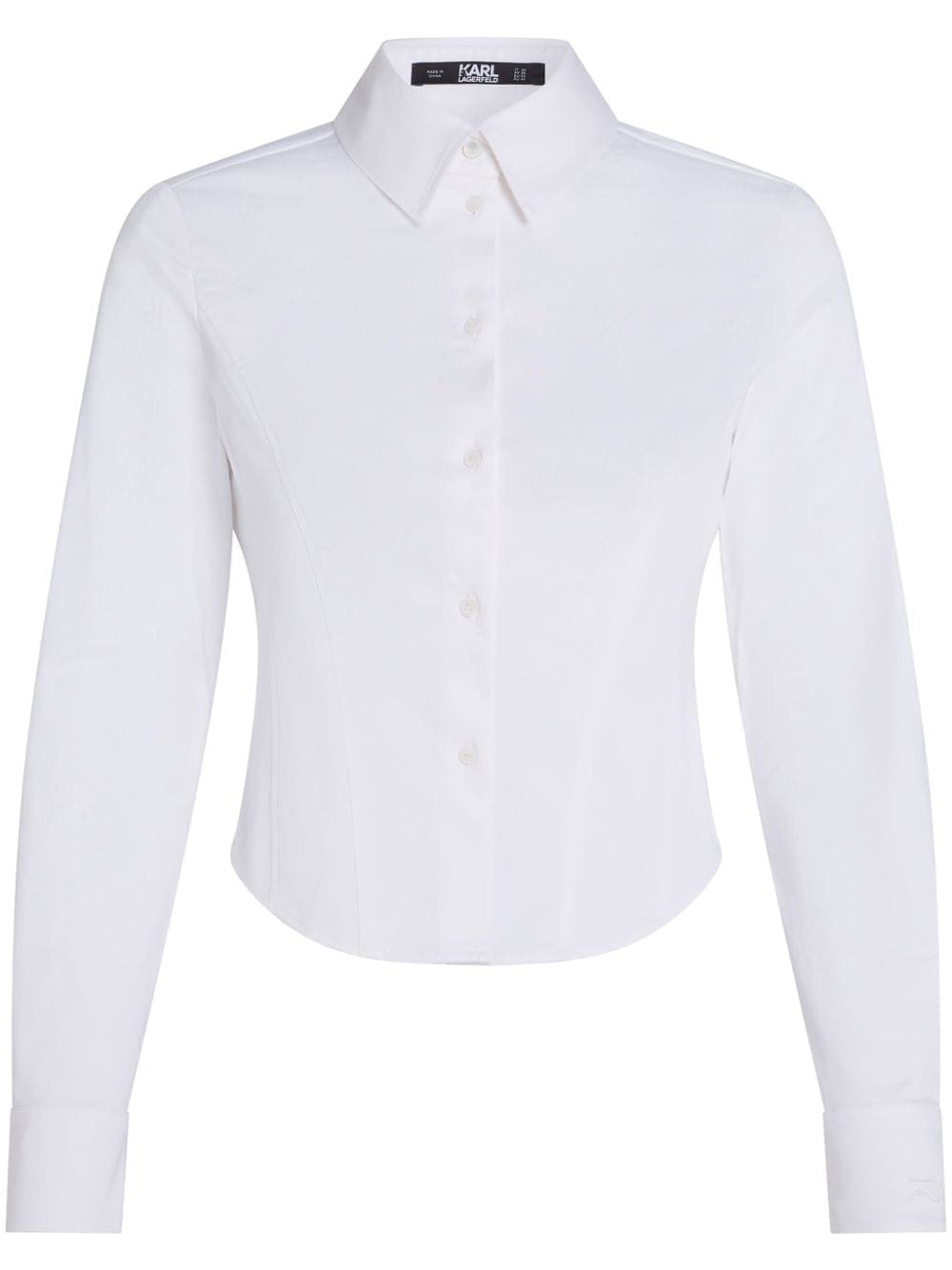 Karl Lagerfeld slim-fit poplin shirt