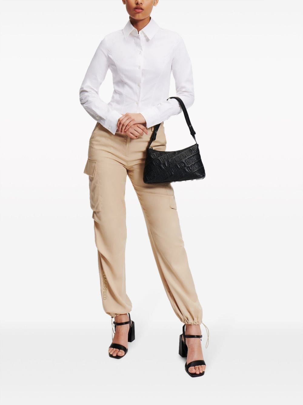 Karl Lagerfeld slim-fit poplin shirt - Image 2