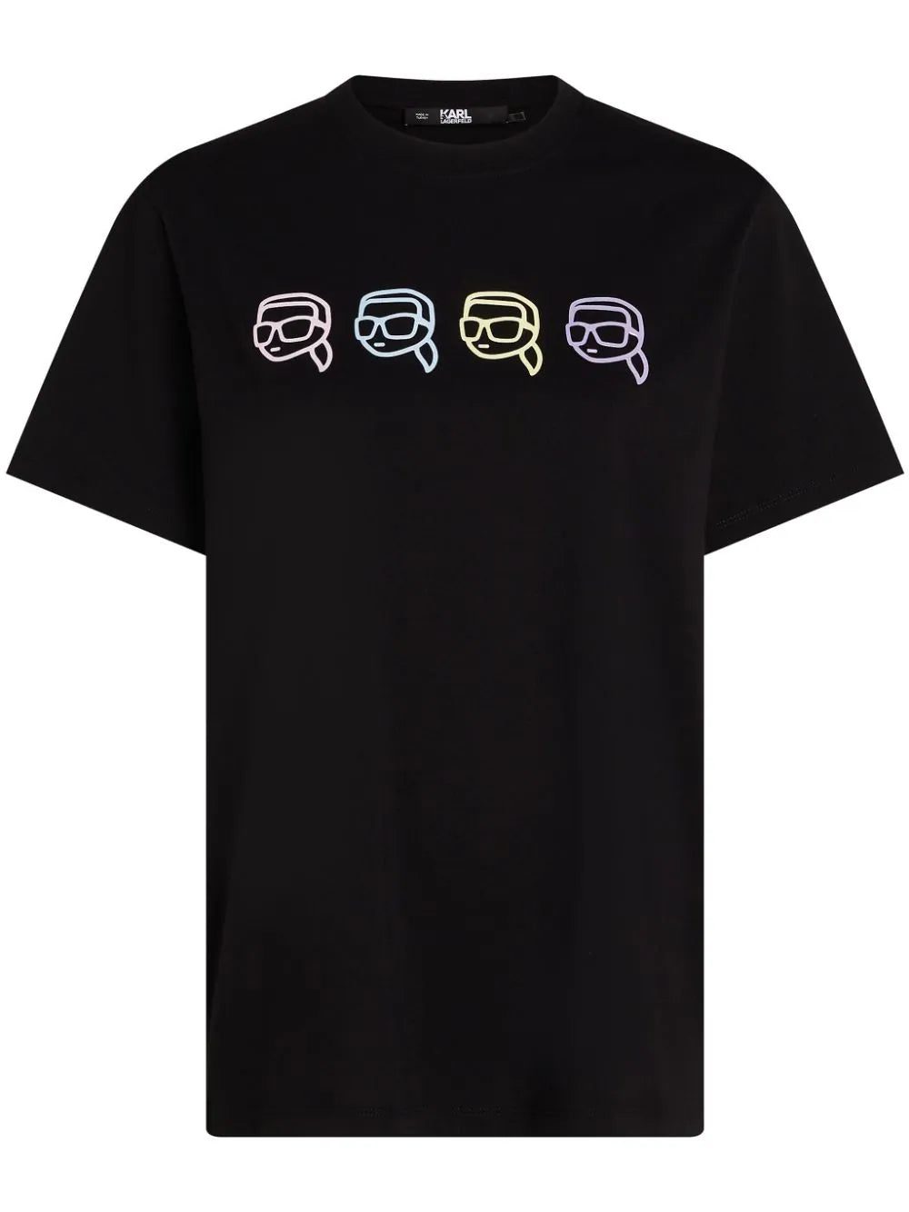 Karl Lagerfeld Ikonik Outline organic-cotton T-shirt