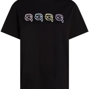 Karl Lagerfeld Ikonik Outline organic-cotton T-shirt