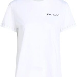 Karl Lagerfeld Karl Signature crew-neck cotton T-shirt