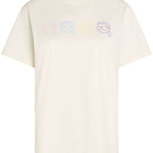 Karl Lagerfeld Ikonik Outline organic-cotton T-shirt