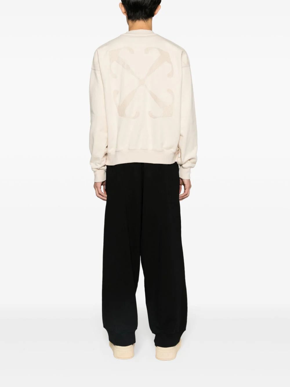 Off-White Arrows-embroidered cotton sweatshirt - Image 2