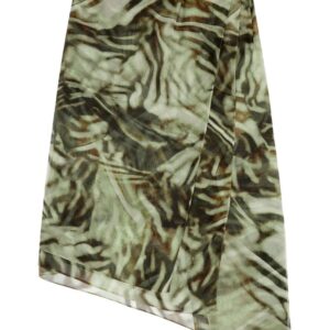 Diesel O-Stent abstract-print skirt