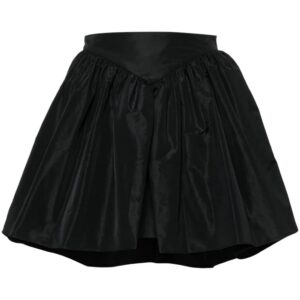 Karl Lagerfeld  pleated striped maxi skirt