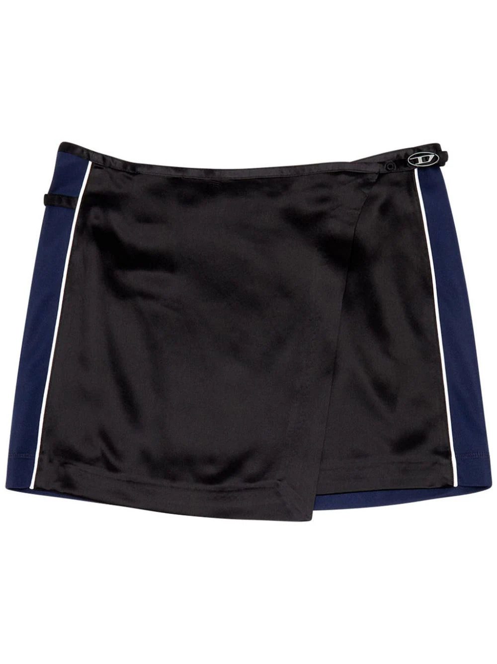 Diesel O-Kesselle satin mini skirt