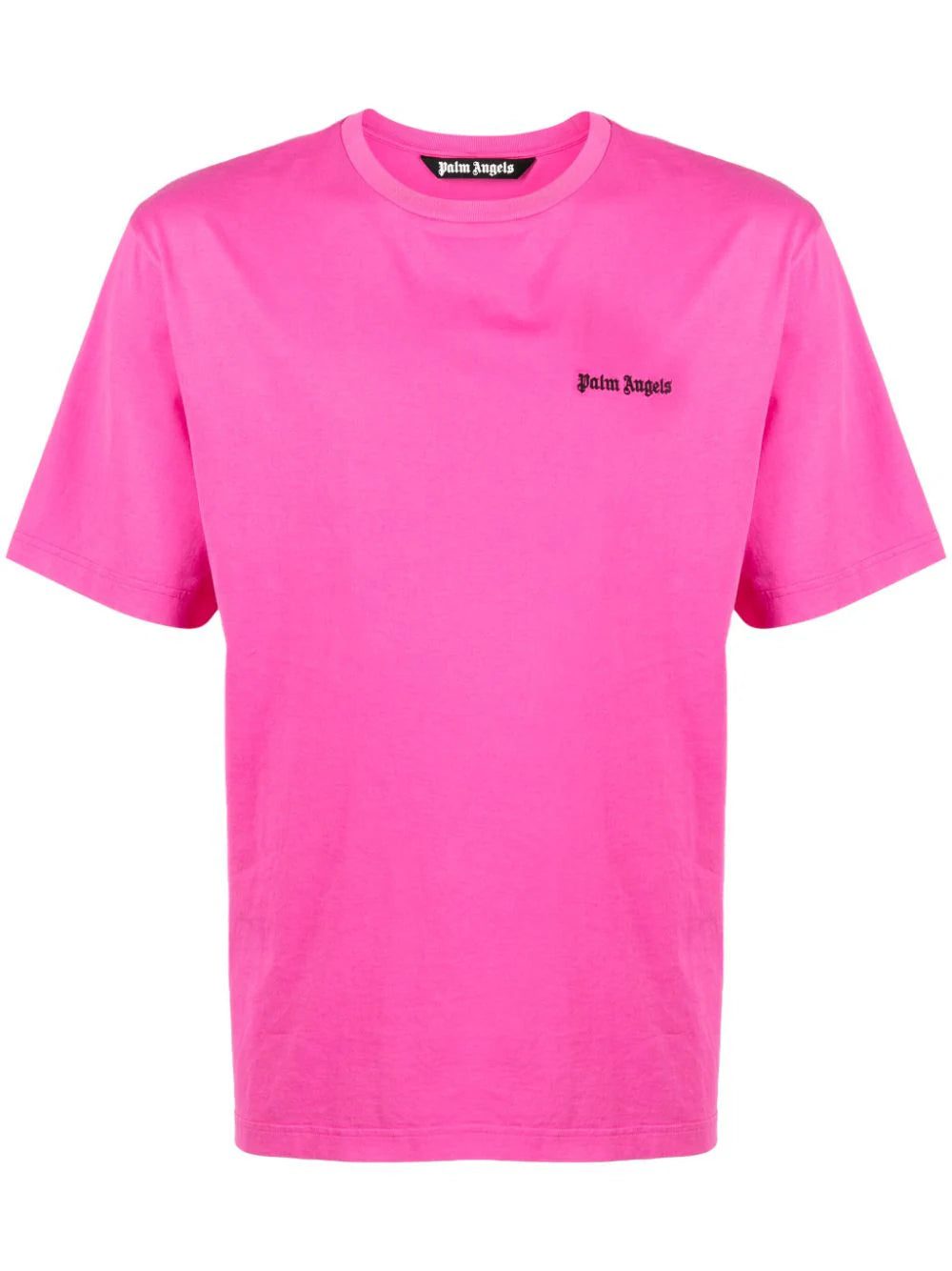 Palm Angels logo-embroidered cotton T-shirt