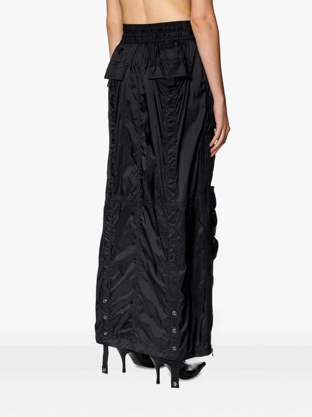 Diesel O-Crep cargo maxi skirt - Image 4