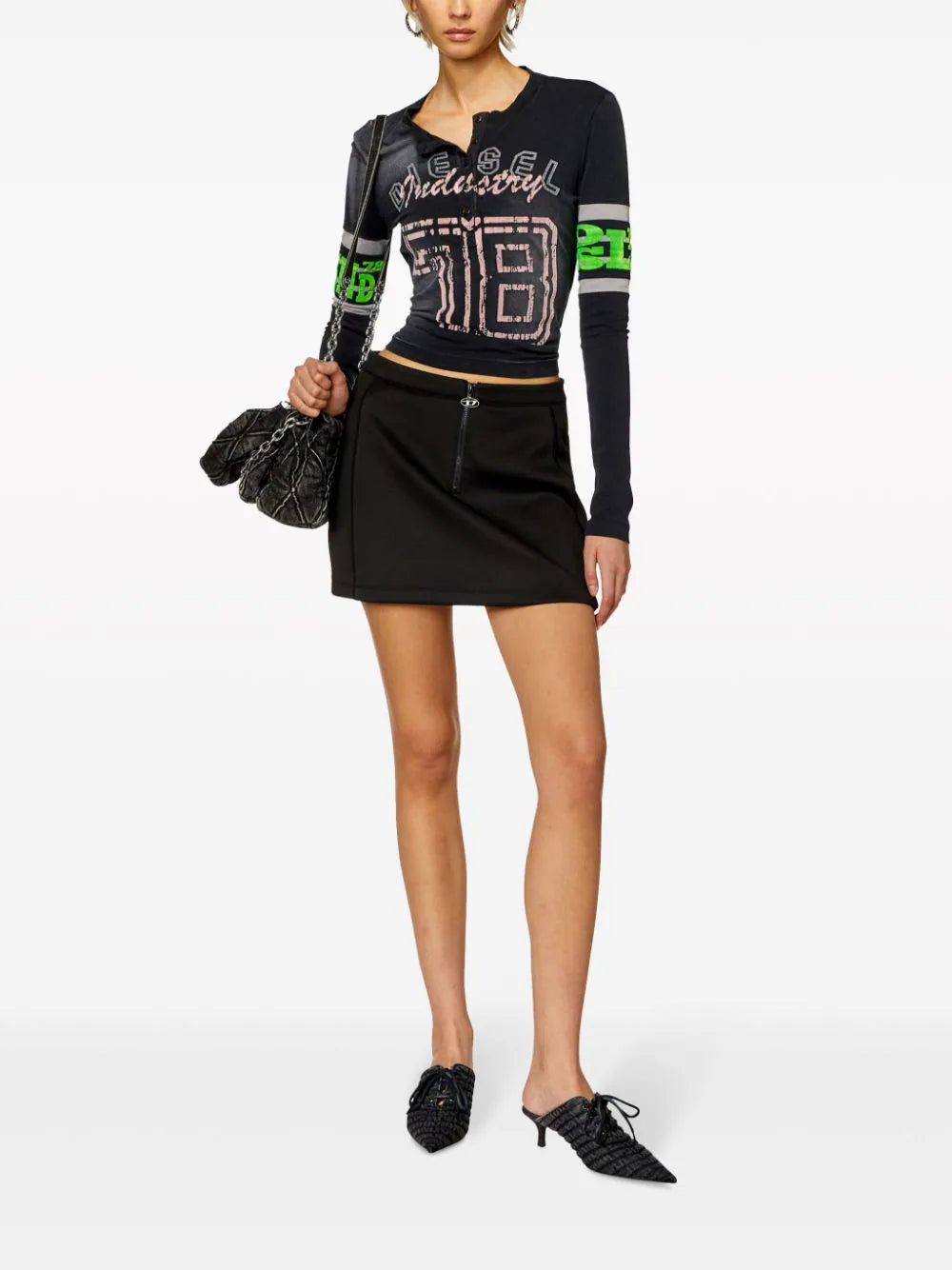 Diesel O-Carole cut-out miniskirt - Image 2
