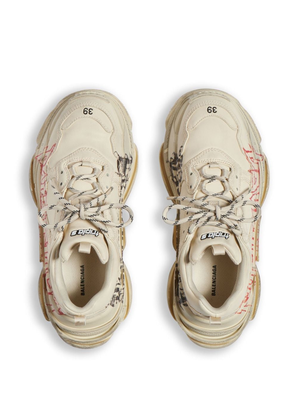Balenciaga Triple S logo-print sneakers - Image 4