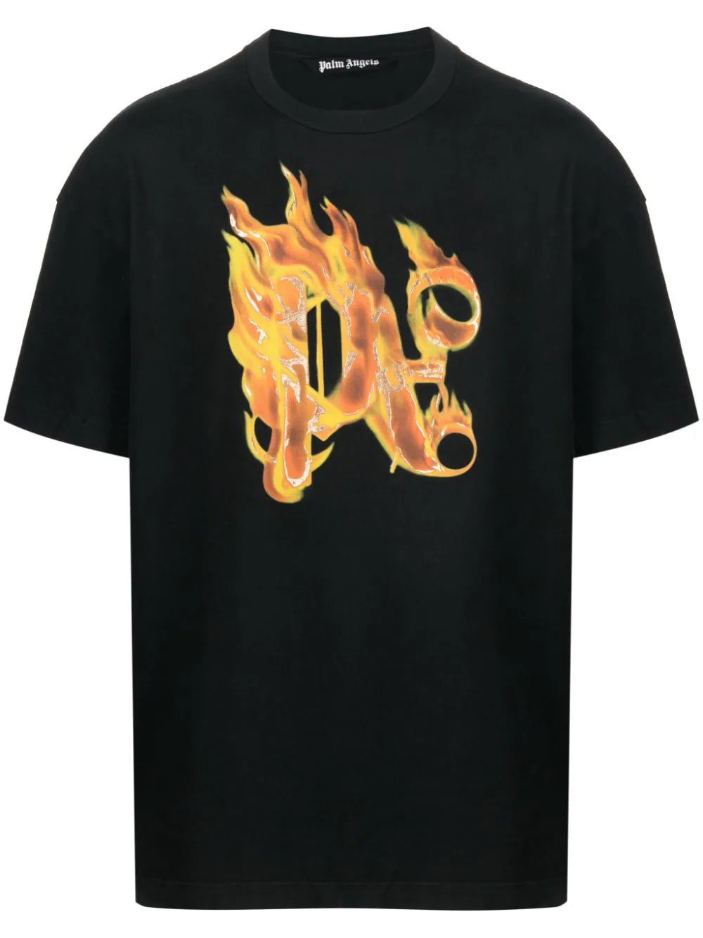 Palm Angels Burning monogram-print T-shirt