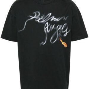 Palm Angels  Foggy logo-print T-shirt