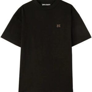 Palm Angels  monogram-appliqué cotton T-shirt