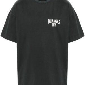 Palm Angels  City washed-effect T-shirt