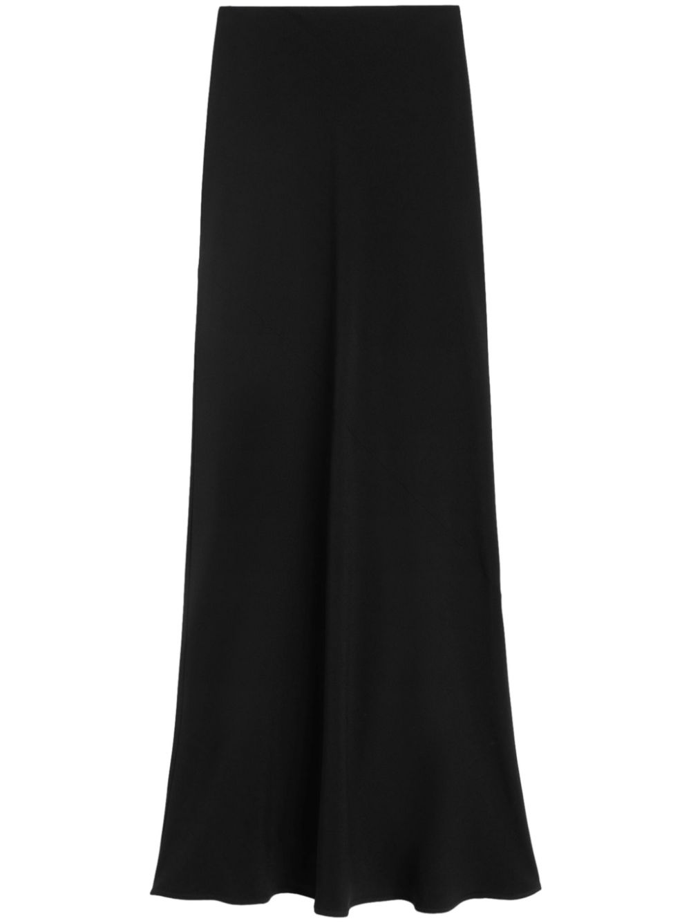 AMI Paris bias-cut maxi skirt