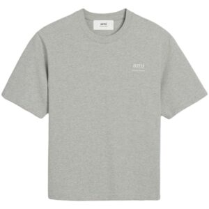 AMI Paris  logo-print cotton T-shirt