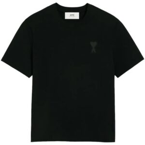 AMI Paris  logo-embossed cotton T-shirt