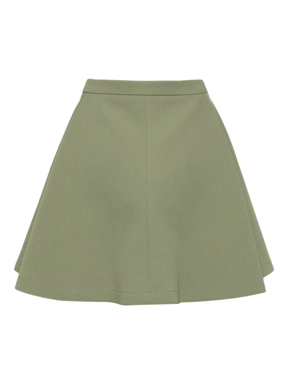 AMI Paris virgin-wool skater skirt - Image 2