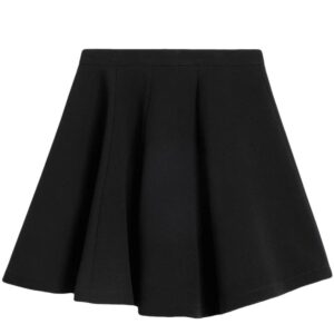 AMI Paris  virgin wool skater mini skirt