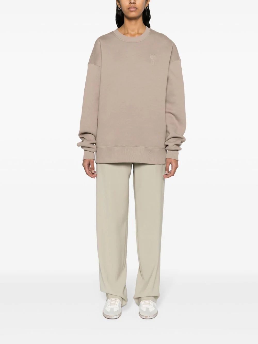 AMI Paris Ami de Coeur crew-neck sweatshirt - Image 2