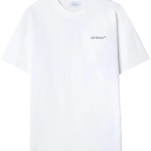 Off-White  Flower Scan cotton T-shirt