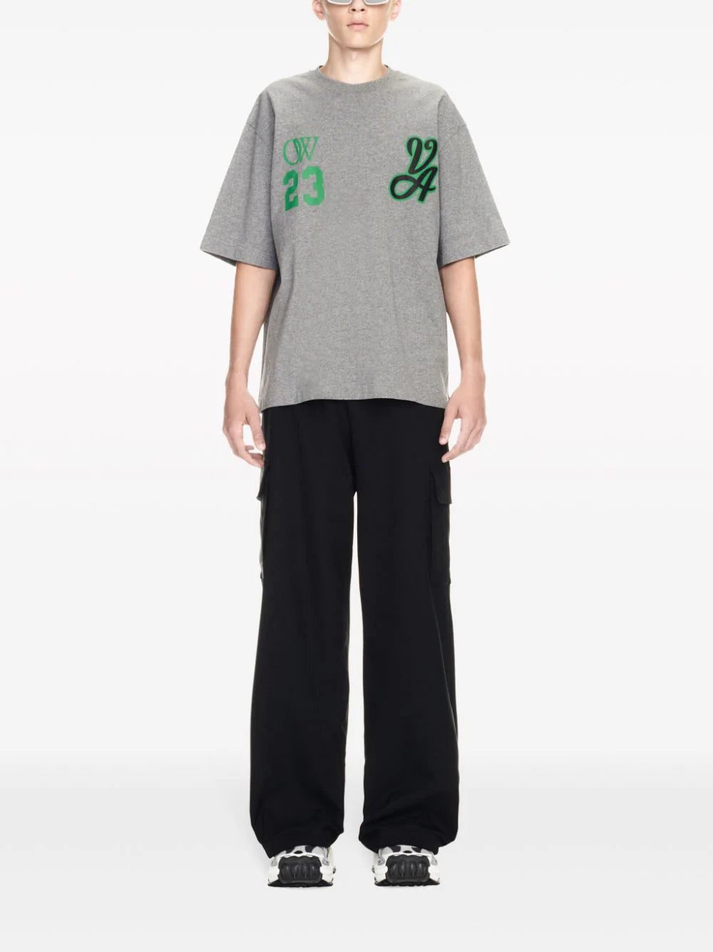 Off-White 23 Varsity Skate cotton T-shirt - Image 2