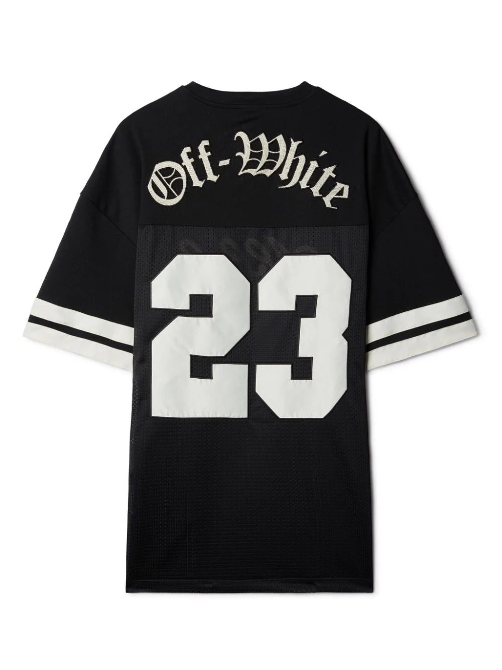 Off-White logo-embroidered V-neck T-shirt - Image 2